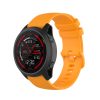 MYBANDZ Sportos szilikon óraszíj - narancs (Garmin 22mm órákhoz QR)