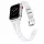Apple Watch lélegző bőróraszíj /fehér/ - 42/44/45/49mm
