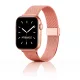 Apple Watch csatos milánói fém óraszíj /pink-arany/ 44/45/46/49 mm