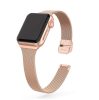 Apple Watch csatos milánói fém óraszíj /rosegold/ 44/45/46/49 mm