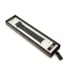 MYBANDZ Milánói mágneses fém óraszíj /fekete-rés nélkül/ 20mm