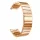 MYBANDZ Nagy láncszemes fém óraszíj / rosegold / 18mm