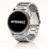 MYBANDZ Klasszikus fém óraszíj /ezüst/ / 22mm