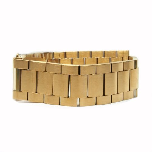 MYBANDZ Klasszikus fém óraszíj /arany// 22mm