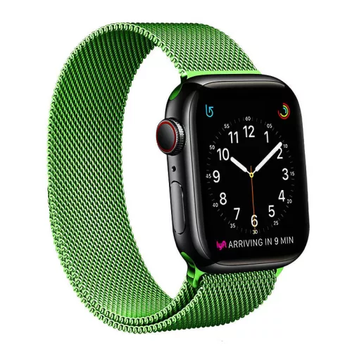 Apple Watch milánói fém óraszíj /zöld/ 44/45/46/49 mm