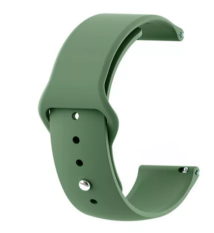 MYBANDZ Szilikon óraszíj gömb csattal /zöld/ 20mm
