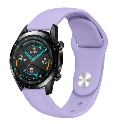 MYBANDZ Szilikon óraszíj gömb csattal /levendula/ 18mm