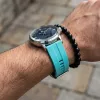 MYBANDZ Sportos szilikon óraszíj - /zöld/ 22mm