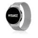 MYBANDZ Milánói mágneses fém óraszíj /ezüst-rés nélkül/ 20mm