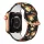Apple Watch csatos szilikon óraszíj /virágmintás/ 40/41 és 42mm