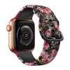Apple Watch csatos szilikon óraszíj /black rose/ 40/41 és 42mm