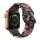 Apple Watch csatos szilikon óraszíj /black rose/ 40/41 és 42mm