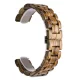 MYBANDZ Klasszikus fa óraszíj / világosbarna / 22mm