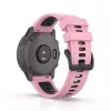 MYBANDZ Sportos két színű szilikon óraszíj - pink (20MM Quick Fit)