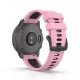 MYBANDZ Sportos két színű szilikon óraszíj - pink (20MM Quick Fit)