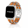 Apple Watch Dubaj óraszíj / ezüst-narancs / 40/41 és 42mm