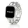 Apple Watch Dubaj óraszíj / ezüst-fehér / 40/41 és 42mm