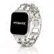 Apple Watch Dubaj óraszíj / ezüst-fehér / 40/41 és 42mm