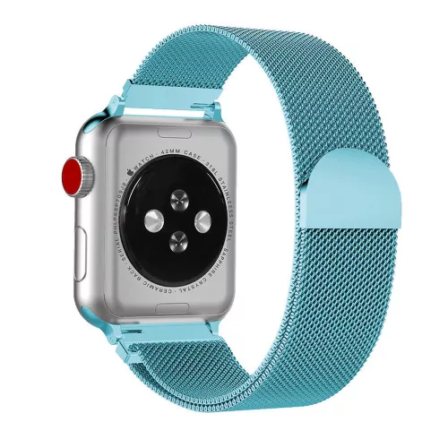 Apple Watch milánói fém óraszíj /türkiz/ 40/41 és 42mm