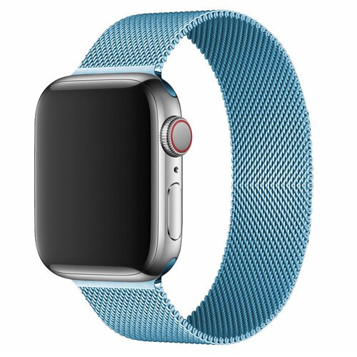 Apple Watch milánói fém óraszíj /türkiz/ 44/45/46/49 mm