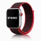 Apple Watch rugalmas szövet óraszíj /fekete-pink/ 40/41 és 42mm