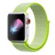 Apple Watch rugalmas szövet óraszíj /neonzöld/ 44/45/46/49 mm