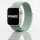 Apple Watch rugalmas szövet óraszíj /világos zöld/ 44/45/46/49 mm