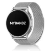 MYBANDZ Milánói mágneses fém óraszíj / ezüst / 20mm