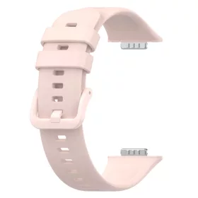 MYBANDZ Szilikon óraszíj fém csattal /halvány pink/