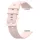 MYBANDZ Szilikon óraszíj fém csattal /halvány pink/