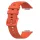 MYBANDZ Szilikon óraszíj fém csattal /narancs/-Huawei Watch Fit 2
