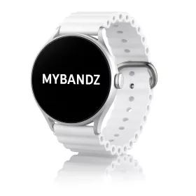 MYBANDZ Ocean szilikon óraszíj - /fehér/ 22mm
