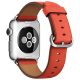 Apple Watch bőróraszíj /piros/ 40/41 és 42mm