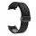 MYBANDZ Lélegző mágneszáras szilikon óraszíj /fekete-szürke Galaxy Watch 4-5-6-7-7