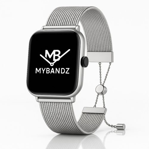 Apple Watch láncos ékszer fém szíj / ezüst / 44/45/46/49 mm