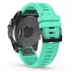 MYBANDZ Sportos szilikon óraszíj - menta (Garmin 26mm QF)