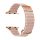 Apple Watch mágneses bőróraszíj fém csattal /púder/ 44/45/46/49 mm