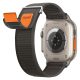 Apple Watch Trail Loop óraszíj /szürke-narancs/ 44/45/46/49 mm