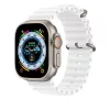 Apple Watch Ocean szilikon óraszíj /fehér/ 40/41 és 42mm