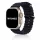 Apple Watch Ocean szilikon óraszíj /fekete/ 44/45/46/49 mm