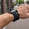 Apple Watch Ocean szilikon óraszíj /fekete/ 44/45/46/49 mm