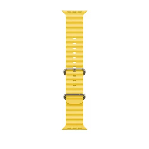 Apple Watch Ocean szilikon óraszíj /sárga/ 44/45/46/49 mm