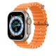 Apple Watch Ocean szilikon óraszíj /narancs/ 44/45/46/49 mm