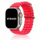 Apple Watch Ocean szilikon óraszíj /piros/ 44/45/46/49 mm