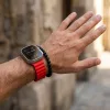Apple Watch Ocean szilikon óraszíj /piros/ 44/45/46/49 mm