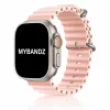 Apple Watch Ocean szilikon óraszíj /rózsa/ 44/45/46/49 mm