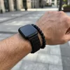 Apple Watch Alpesi szövet óraszíj /fekete/ 40/41 és 42mm