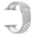 Apple Watch lélegző szilikon óraszíj /szürke-fehér/ 44/45/46/49 mm