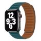 Apple Watch két részes mágneses szilikon pánt /tengerkék 44/45/46/49 mm