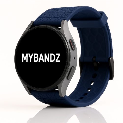 Mybandz Dimension szilikon óraszíj-mélykék/20mm
